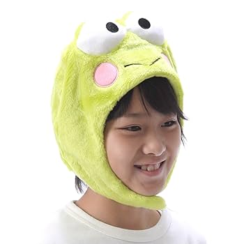 Amazon.co.jp: SAZAC(サザック) 子供用 着ぐるみ キャップ けろ